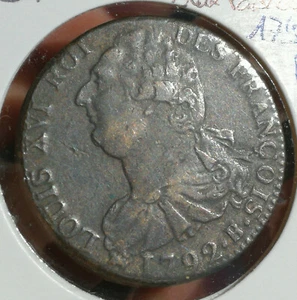 louis XVI ♦ 2 Sols aux Faisceaux ♦ 1792 B ♦ ROUEN ♦ BRONZE RARE ! SUPERBE ! - Imagen 1 de 2