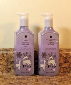 Bath & Body Works Arctic Woods Cleansing Gel Hand Soap LOT OF 2 Sealed - Picture 1 of 2