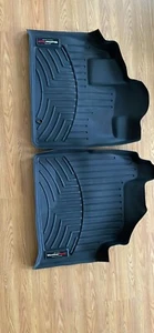 WeatherTech FloorLiner Floor Mats for Honda Odyssey - 1999-2004 - 1st Row Grey - Picture 1 of 4