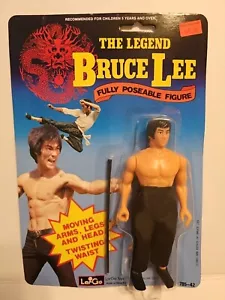 The Legend of Bruce Lee LarGo Toys 1986 Vintage Fully Poseable Action Figure NEW - Picture 1 of 20
