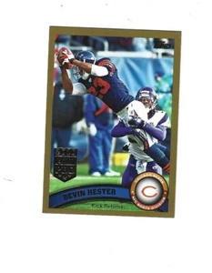 2011 Topps Gold #36 Devin Hester/2011 Chicago Bears - Imagen 1 de 2