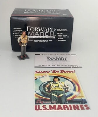 Corgi Forward March Recruits WWII US Marines “SMAK ‘EM DOWN” 2006 Figure - Image 1 of 4