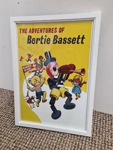 Bertie Bassett Poster Art framed A4 repro - Picture 1 of 1