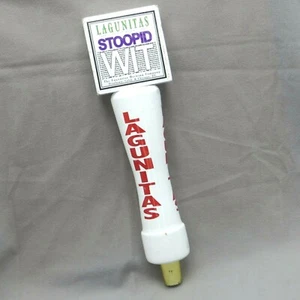 Lagunitas Brewing Beer Tap Draft Handle Stoopid Wit Logo IPA Ale 10" - Picture 1 of 7