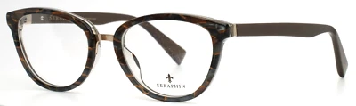 SERAPHIN Belvedere 8210 维多利亚青铜马赛克眼镜 51-18-140 B:38 N — 第 1/4 张图片