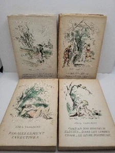 4‐-PAUL VERLAINE 1939-1940-1942 BOOKS SET  - Bild 1 von 18