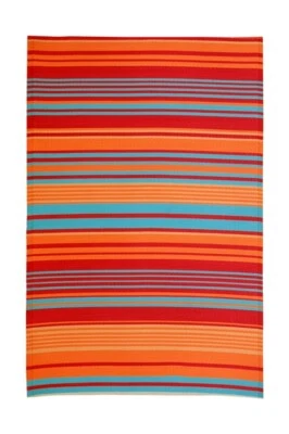 Recycled Plastic Outdoor Rug and Mat Waterproof Reversible Malibu - image 1 of 2