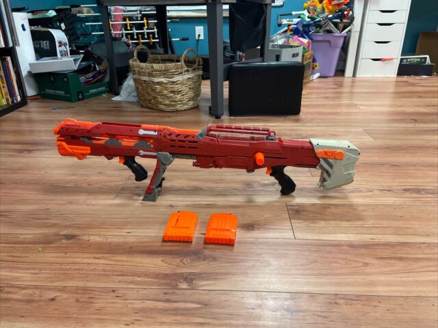 NERF N-STRIKE LONGSHOT CS-6 - Sniper Rifle - Blaster - Gun - Toy - VGC  $99.99 - PicClick AU