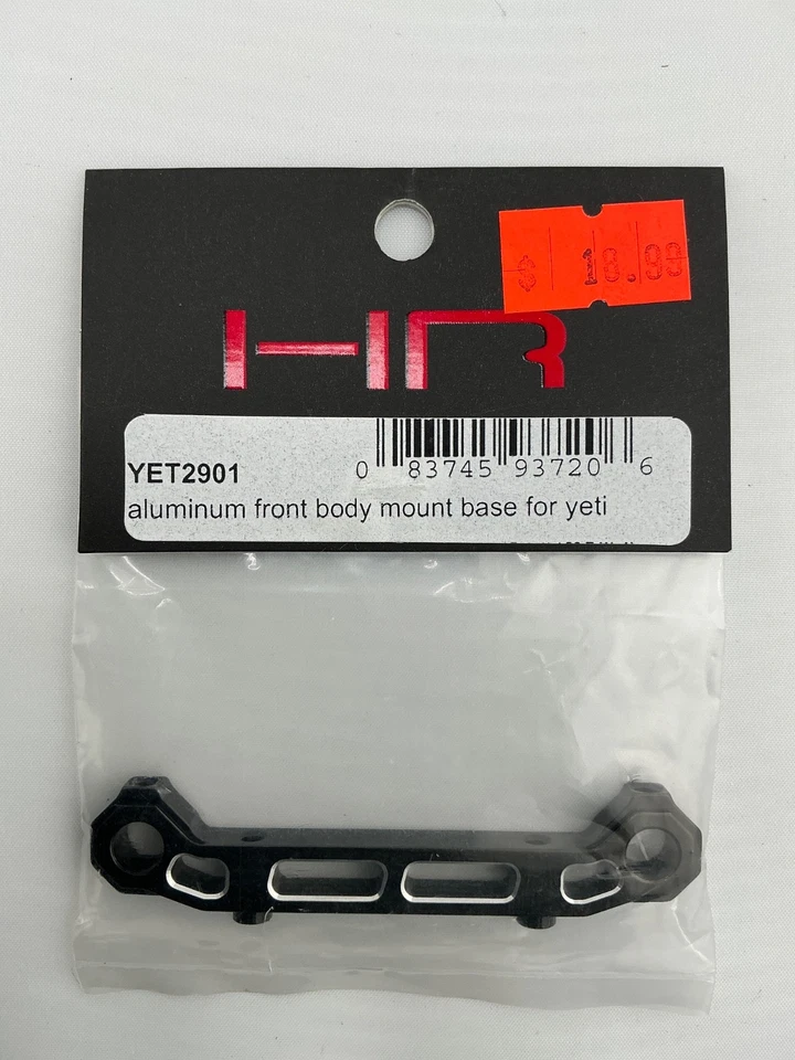 HOT RACING  YET2901 ALUMINUM FRONT BODY MOUNT BASE FOR YETI 1/10 - Imagem 1 de 1