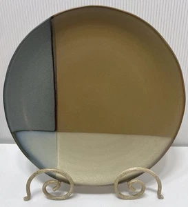 Juego de 5 platos de cena de gres resistentes pesados Sango Gold Dust Green de 10,75 pulgadas - Imagen 1 de 7