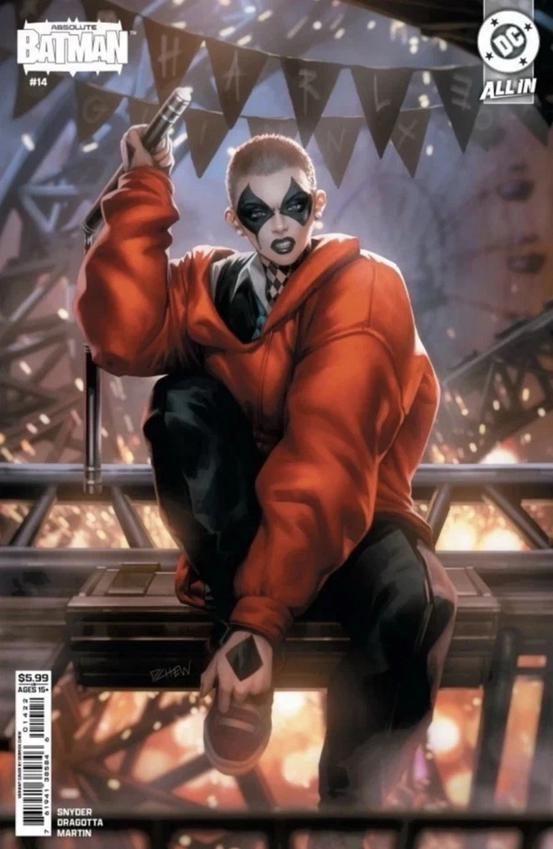 Absolute Batman #14 Derrick Chew Variant Cover F Harley Quinn DC NM
