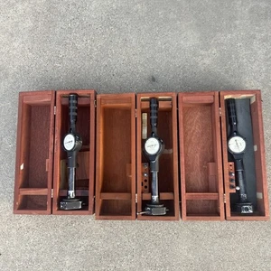 3 USED STARRETT DIAL BORE GAGE 3.0” – 5.187 , No. 84-134-5 - Picture 1 of 10
