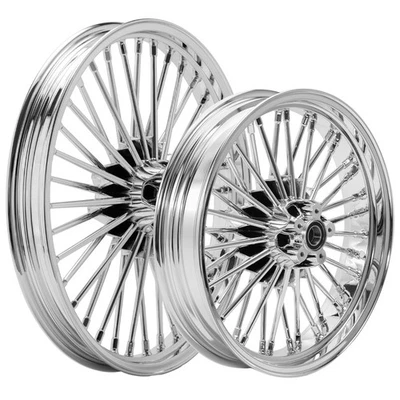 Juego de llantas Fat Spoke 21x2,15 18x3,5 para Harley Softail Night Train Heritage Foto 1 de 4