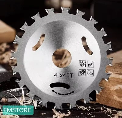 Lama Disco Ricambio TCT Per Sega Circolare Per Taglio Legno "4" 110 mm × 20 mm B - Immagine 1 di 4