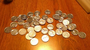 Rolle 50 Stück 1943 D Stahl Weizen Pennies High Grade UNC # PEN - Bild 1 von 6