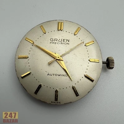 Gruen 365ss Autowind 7J Good Balance AS IS For Parts or Repair - Image 1 of 4