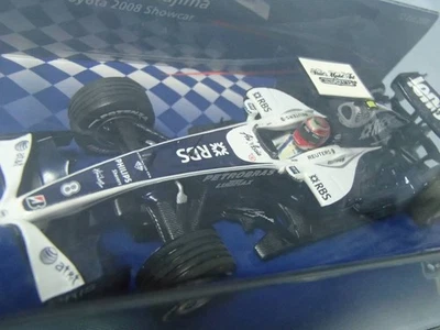 Minichamps 1 43 Williams Toyota 8 Kazuki Nakajima 2008 Show Car - Image 1 of 4