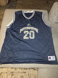Pittsburg Panthers NCAA Champion Authentic Athletic Apparel adult XL blue white - Picture 1 of 4