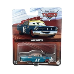 Disney Pixar Cars Mario Andretti Metal Car 1:55 Scale NEW - Picture 1 of 2