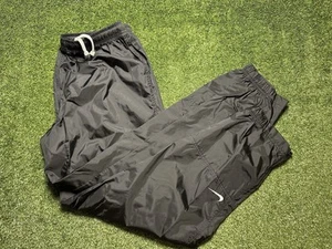 Vintage Nike Black Tag Red Swoosh Pants Youth Size XL (18-20) - Picture 1 of 5