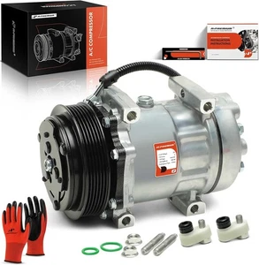 AC Compressor w/Clutch for International Truck Navistar 4481 4546 4815 - A-Premi - Picture 1 of 9