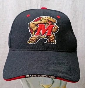 University of Maryland Terrapins Baseball Cap, Hat strapback Embroidered Logo - Picture 1 of 12