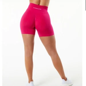 "Corto ajustado sin costuras Alphalete Pink Amplify 4,5"" talla XS" - Imagen 1 de 8