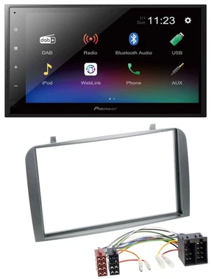 Pioneer USB Bluetooth DAB 2DIN MP3 Autoradio für Alfa Romeo GT 147 00-10 anthraz - Bild 1 von 4