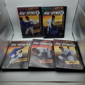 Brazilian Jiu Jitsu: Techniques & Tactics, Volumes 1-5 (DVD, 2008) 1 Is Sealed - Picture 1 of 17