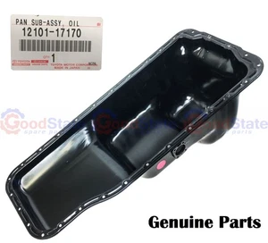 Genuine Toyota LandCruiser HZJ105 1HZ 4.2 Diesel Engine Oil Sump Pan - Picture 1 of 3