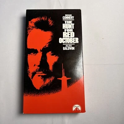 The Hunt for Red October Sean Connery Alec Baldwin VHS - Image 1 of 3