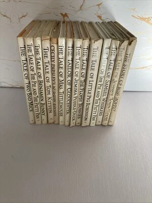 14 Beatrix Potter Miniature Books by Frederick Warne & Co. Tale of Peter Rabbit - Image 1 of 4