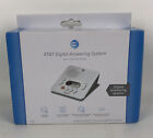 AT&T 1740 Digital Answering System With Time and Day Stamp - White
