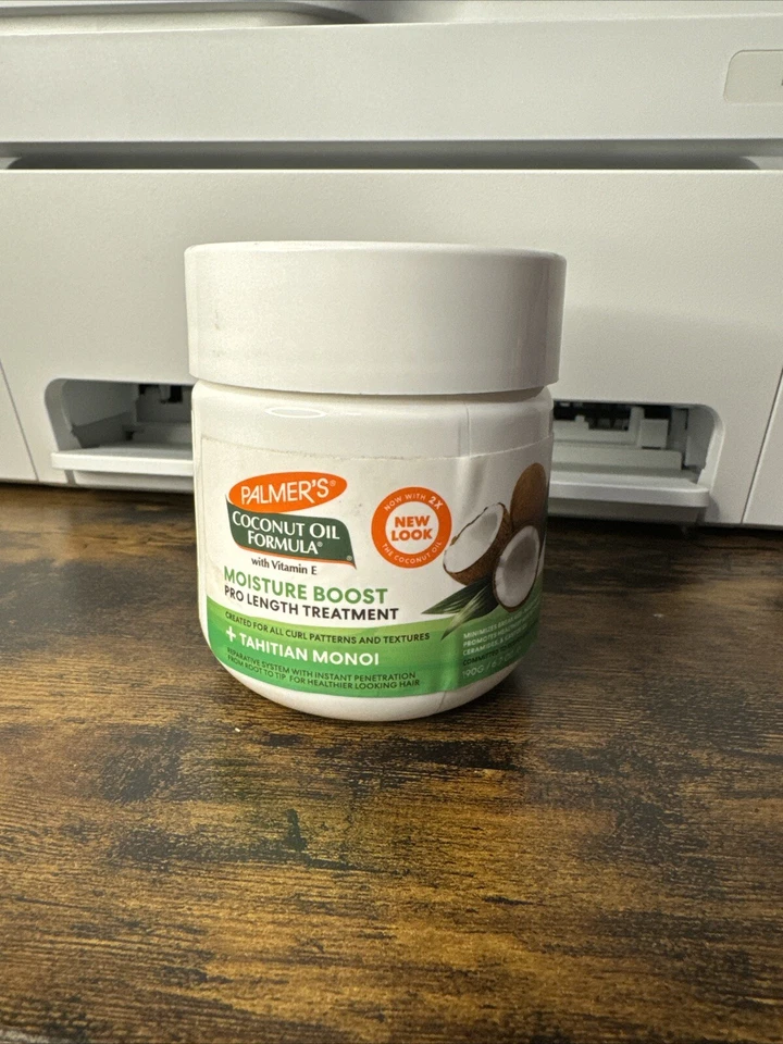 Óleo de coco Palmers fórmula hidratação impulso tratamento comprimento profissional 6,7 oz - Imagem 1 de 4