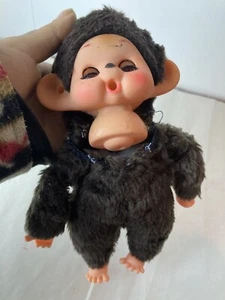 Vintage 8'' Monchichi sekiguchi sleepy eyes doll - Picture 1 of 8