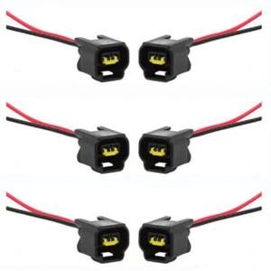 6PCS Ignition Coil Connector Pigtail Plug for Ford Escape Mercury Mariner 3.0 V6 - Picture 1 of 5