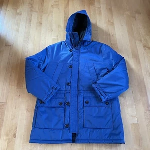 Barry Dolan Herren blau Mehrtaschen Isoliert Parka Mantel Jacke Gr. XL - Bild 1 von 9