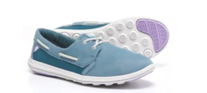 NEW HELLY HANSEN LILLYSAND BLUE BOAT SHOES WOMENS 8  - Picture 1 of 5