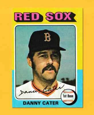 1975 Topps Mini Danny Carter Boston Red Sox #645 (KCR) - Image 1 of 2