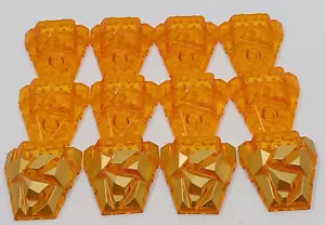 Lego Part 64867 Wedge 4 x 4 Fractured Polygon Top 28625 29383 Gold Trim & Reg. - Picture 1 of 2