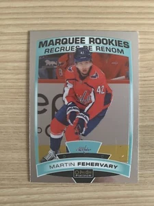 2019-20 OPC Platinum Base Martin Fehervary RC Marquee Rookies #153 - Picture 1 of 2