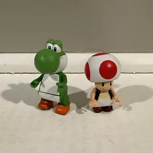 1 Knex Yoshi & Toad Nintendo Super Mario Bros. K'nex 2" Mini Figure - Picture 1 of 1
