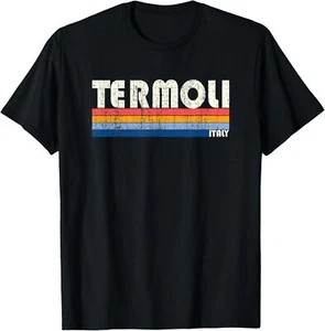 Retro Vintage 70s 80s Style Termoli, Italy T-Shirt Hoodie - Picture 1 of 10