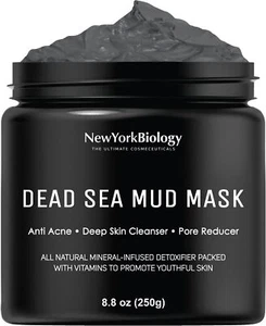 New York Biology Dead Sea Mud Mask for Face and Body - Spa Quality Pore Reduc... - Picture 1 of 7
