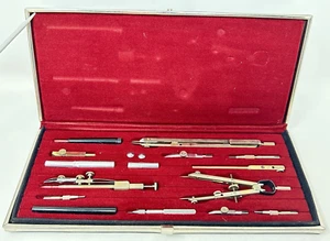 Original Richter Drawing Set/Technical Drawing Instruments/Drafting Tools GDR - Picture 1 of 8