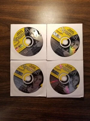 INSTANT IMMERSION SPANISH (4 Software PC CD-Roms) Foreign Language Study Course - Image 1 of 4
