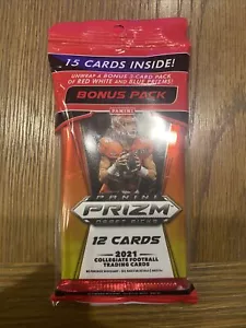 Paquete de violonchelo de fútbol Panini Prizm Draft Picks 2021. - Imagen 1 de 3