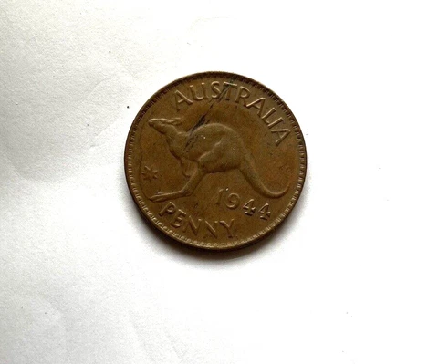 Australia 1944 One Penny Cover