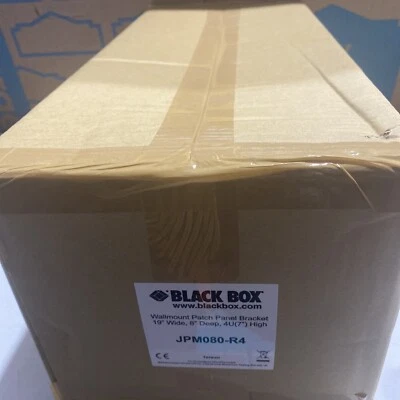 Wallmount Bracket - 4U, 19"W, 8"D, M5 Square Holes JPM080-R4 - Image 1 of 4