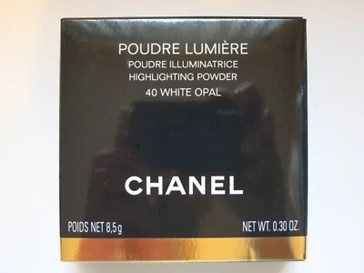 CHANEL POUDRE LUMIERE #40 WHITE OPAL ILLUMINATING HIGHLIGHTING POWDER 0.3OZ NEW - Image 1 of 4